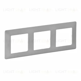 Рамка тройная Legrand Valena Life, алюминий 754133 754133