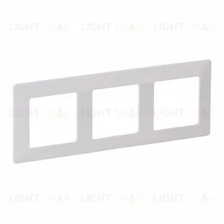 Рамка тройная Legrand Valena Life, белый 754003 754003