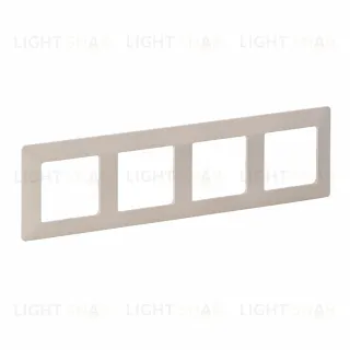 Рамка четверная Legrand Valena Life, слоновая кость 754044 754044