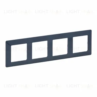 Рамка четверная Legrand Valena Life, лазурь 754094 754094