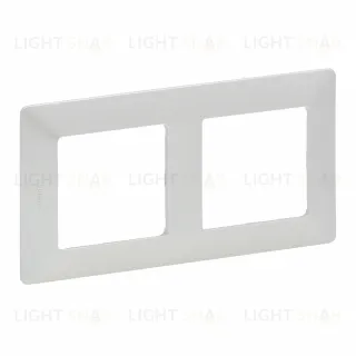 Рамка двойная Legrand Valena Life, жемчуг 754142 754142