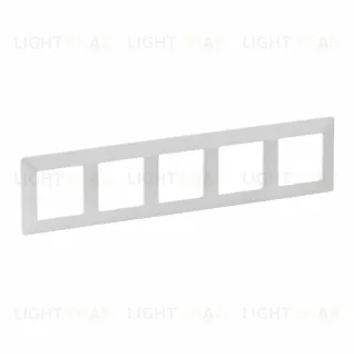 Рамка пятерная Legrand Valena Life, жемчуг 754145 754145