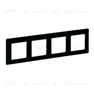 Рамка четверная Legrand Valena Life, антрацит 754254 754254