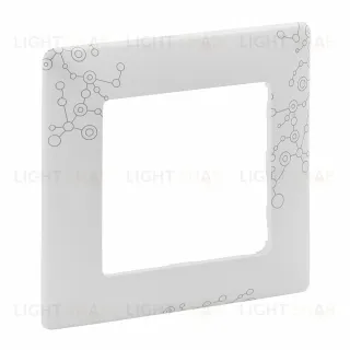 Рамка одинарная Legrand Valena Life, эл грей 754121 754121