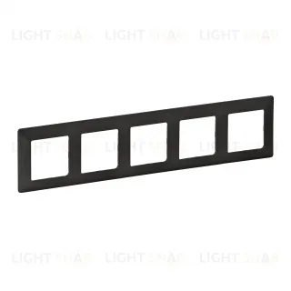 Рамка пятерная Legrand Valena Life, графит 754275 754275