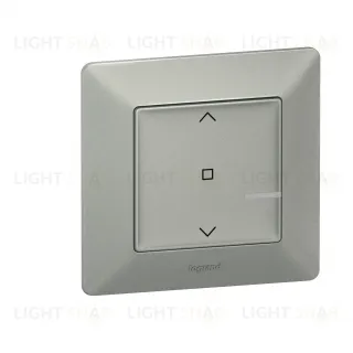 Умный беспроводной выключатель рольставней Legrand Netatmo Valena Life алюминий 752391 752391