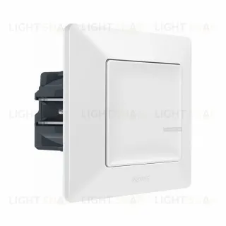 Умный проводной выключатель-светорегулятор 5-300В, LED 5-60Вт, Legrand Netatmo Valena Life белый 752184 752184