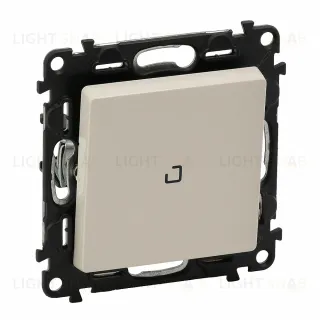 Выключатель одноклавишный с подсветкой Legrand Valena Life 10A/250В слоновая кость 752001+67684+755101 752001 + 67684 + 755101