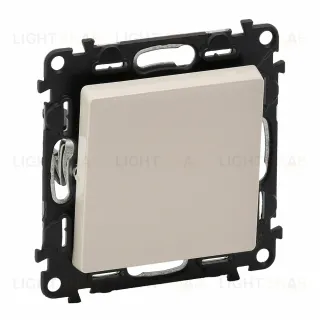 Выключатель одноклавишный перекрестный (из 3-х мест) Legrand Valena Life 10A/250В слоновая кость 752007+755001 752007 + 755001