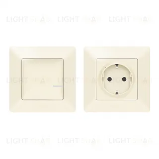 Готовый комплект Розетка с беспроводным выключателем Legrand Netatmo Valena Life слоновая кость 752254 752254