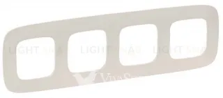 Рамка четверная Legrand Valena Allure, слоновая кость 754314 754314