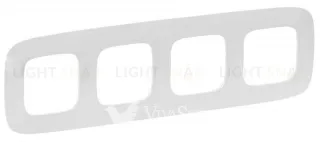 Рамка четверная Legrand Valena Allure, белый 754304 754304