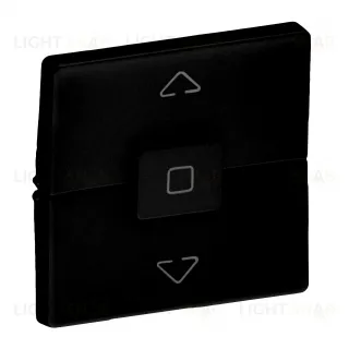 Выключатель управления для жалюзи и рольставней Legrand Valena Life 10A/250В, антрацит 752029+756142 752029 + 756142