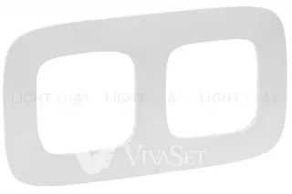 Рамка двойная Legrand Valena Allure, белый 754302 754302