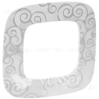 Рамка одинарная Legrand Valena Allure, нарцисс хром 754341 754341