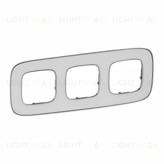 Рамка тройная Legrand Valena Allure, зеркало 754423 754423