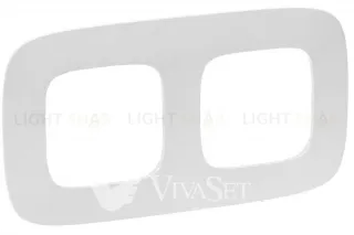 Рамка двойная Legrand Valena Allure, жемчуг 754412 754412