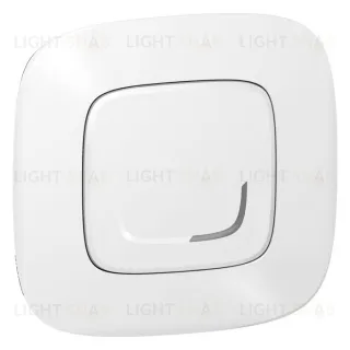 Умный проводной выключатель-светорегулятор 5-300В, LED 5-60Вт, Legrand Netatmo Valena Allure белый 752584 752584
