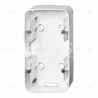Двухместная коробка Legrand Valena Allure для накладного монтажа, белый 755552 755552
