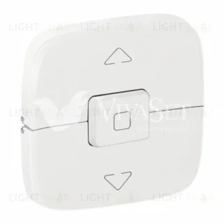 Выключатель управления для жалюзи и рольставней Legrand Valena Allure 10А/250В, белый 752029+755145 752029 + 755145