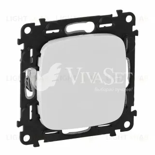 Заглушка с суппортом Legrand Valena Allure, белый 755185 755185