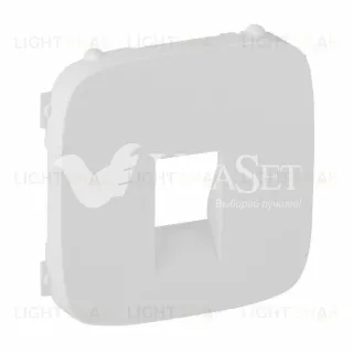 Розетка одинарная акустическая с пружинными зажимами Legrand Valena Allure, белый 753072+755365 753072 + 755365