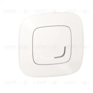 Умный проводной выключатель-светорегулятор 5-300В, LED 5-60Вт, Legrand Netatmo Valena Allure перламутр 752984 752984