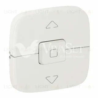 Кнопочный выключатель управления для жалюзи и рольставней Legrand Valena Allure 10А/250В, перламутр 752030+755149 752030 + 755149
