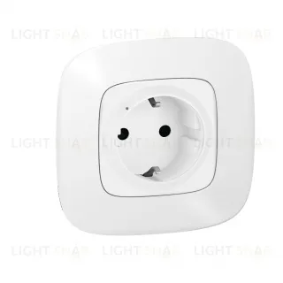 Умная розетка с заземлением и шторками 16А/230В Legrand Netatmo Valena Allure безвинтовой зажим белый 752594 752594