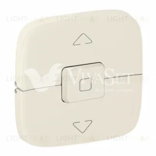Выключатель управления для жалюзи и рольставней Legrand Valena Allure 10А/250В, слоновая кость 752029+755146 752029 + 755146