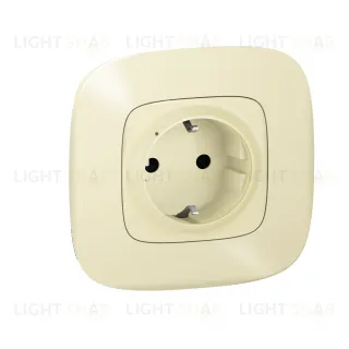 Умная розетка с заземлением и шторками 16А/230В Legrand Netatmo Valena Allure безвинтовой зажим слоновая кость 752694 752694