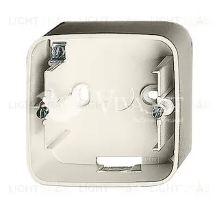 Одноместная коробка Legrand Valena Allure для накладного монтажа, слоновая кость 755561 755561