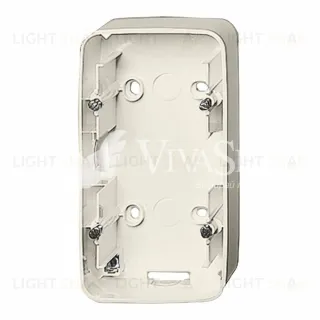 Двухместная коробка Legrand Valena Allure для накладного монтажа, слоновая кость 755562 755562