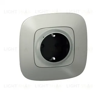 Умная розетка с заземлением и шторками 16А/230В Legrand Netatmo Valena Allure безвинтовой зажим алюминий 752794 752794