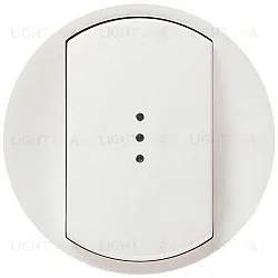 Выключатель одноклавишный c подсветкой Legrand Celiane 10А (белый) 68003+67002+67684+80251 68003 + 67002 + 67684 + 80251