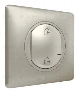 Главный выключатель «Я дома/Я вне дома» Legrand Netatmo Celiane титан 64873 64873