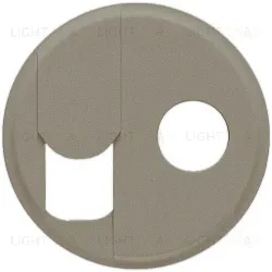 Розетка комбинированная: компьютерная RJ45 + TV Legrand Celiane (титан) 68539+67382+67344+80251 68539 + 67382 + 67344 + 80251