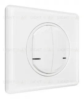 Умный беспроводной выключатель двухклавишный Legrand Netatmo Celiane белый 67724 67724