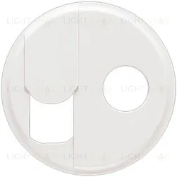 Розетка комбинированная компьютерная RJ45 + TV Legrand Celiane (белый) 68239+67382+67344+80251 68239 + 67382 + 67344 + 80251