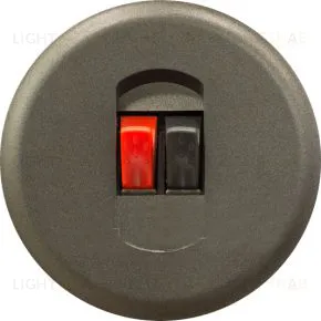 Розетка акустическая на одну колонку Legrand Celiane (графит) 67813+67311+80251 67813 + 67311 + 80251