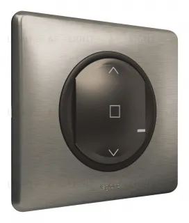 Умный беспроводной выключатель рольставней Legrand Netatmo Celiane графит 64897 64897
