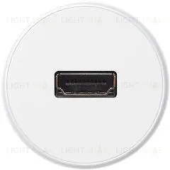 Розетка HDMI Legrand Celiane (белый) 67317+68216+80251 67317 + 68216 + 80251