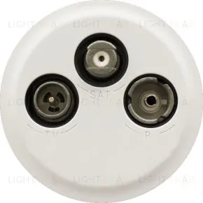 Розетка TV, радио и SAT (спутник) Legrand Celiane (белый) 68285+67388+80251 68285 + 67388 + 80251