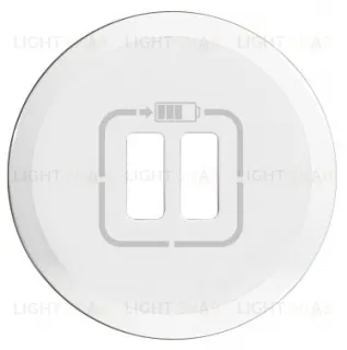 Розетка USB двойная Legrand Celiane для зарядки, 1500 мА (белый) 67462+68256+80251 67462 + 68256 + 80251