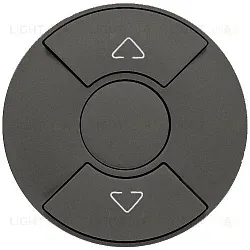 Выключатель Legrand Celiane для рольставней, штор, жалюзи (графит) 67955+67601+80251 67955 + 67601 + 80251