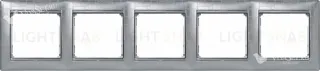 Рамка пятерная Legrand Valena алюминий модерн 770345 770345