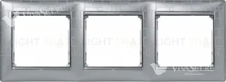 Рамка тройная Legrand Valena алюминий модерн 770343 770343