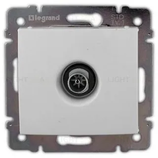 Розетка TV оконечная Legrand Valena, белый глянец 774430 774430