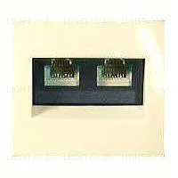 Розетка телефонная двойная Legrand Valena RJ11 774339 774339