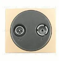 Розетка телевизионная оконечная TV FM Legrand Valena 774332 774332